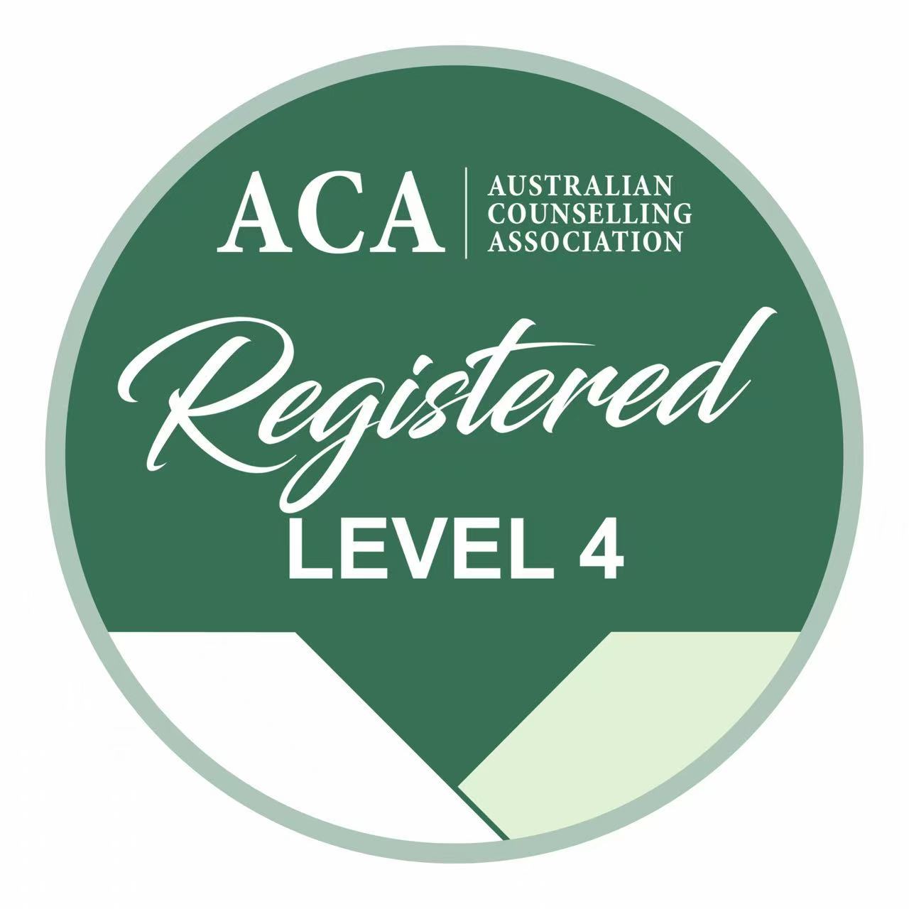 Australian Counselling Association Registered Level 4
